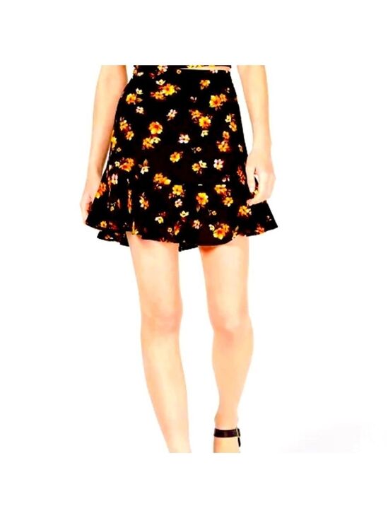 Gypsies and Moondust Dresses & Skirts - COPY - NWOT Gypsies and Moondust Ruffle Hem Mini Skirt - Size Large